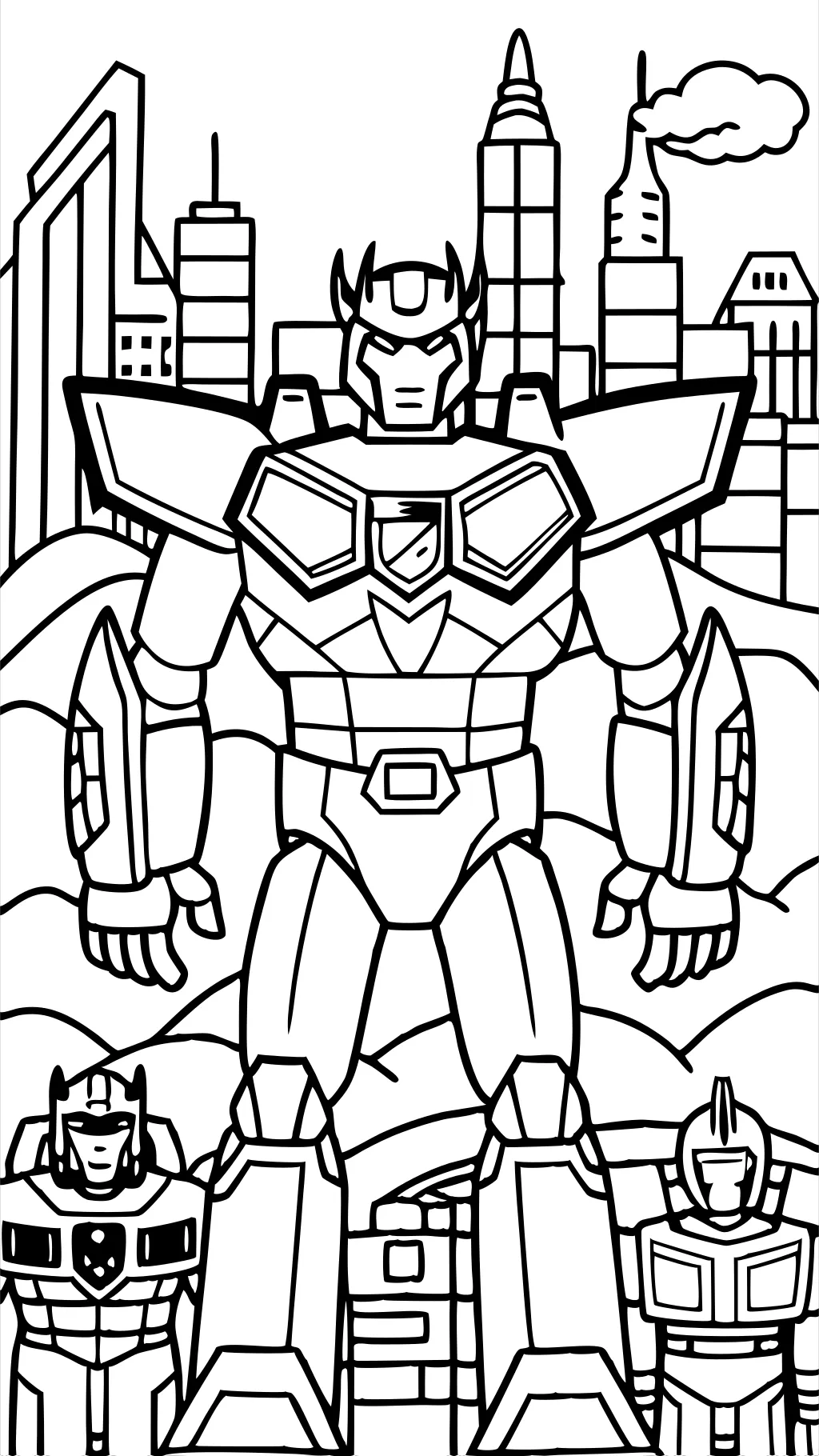 transformers coloring pages printable